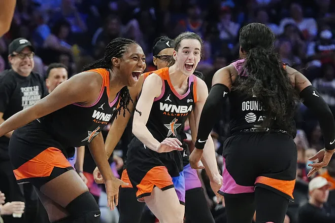 Caitlin Clark's impact takes WNBA to new heights...... with new All-Star viewership record