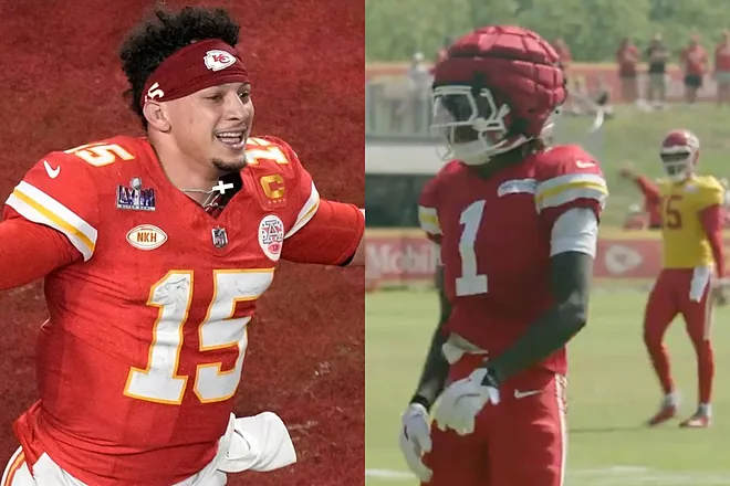 Patrick Mahomes has visions of Super Bowl after viral ......... Worthy play stuns Chiefs training camp...... See More!!