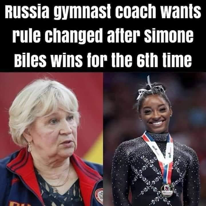 BREAKING: RUSSIA GYMNAST COACH WANTS RULE CHANGED AFTER SIMONE BILES WINS FOR THE 6TH TIME: “THERE IS SIMPLY NOTHING TO WATCH SIMONE BILES HAS NO GREAT PERFORMANCE”.CLICK HERE FOR FULL DETAILS!!