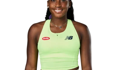 Professional tennis player Coco Gauff rose to prominence as a teenage phenom and most recently won the 2023 U.S. Open.