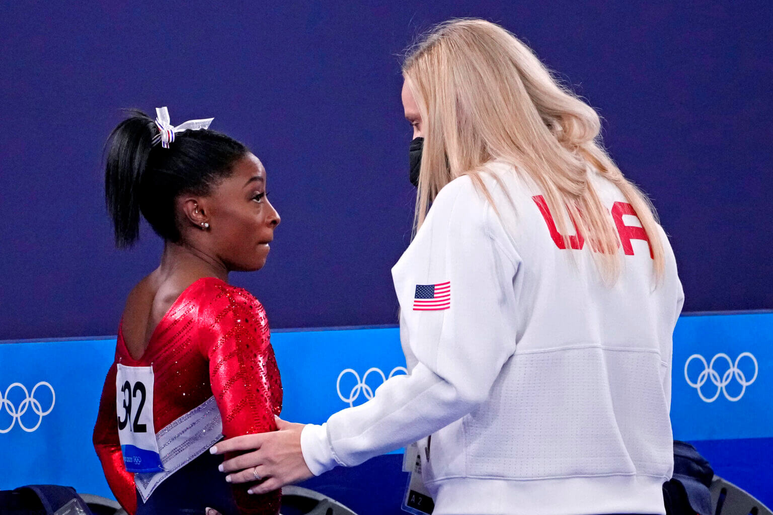 Simone Biles is back at the Olympics, and ............. telling her what to do anymore See More