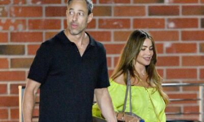 Sofia Vergara cuts a stylish figure in summery yellow dress as she enjoys date night with boyfriend Justin Saliman in LA