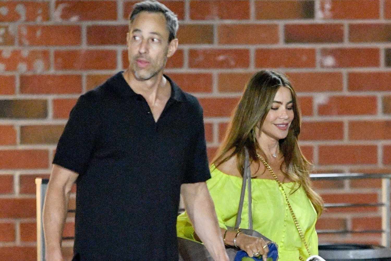 Sofia Vergara cuts a stylish figure in summery yellow dress as she enjoys date night with boyfriend Justin Saliman in LA