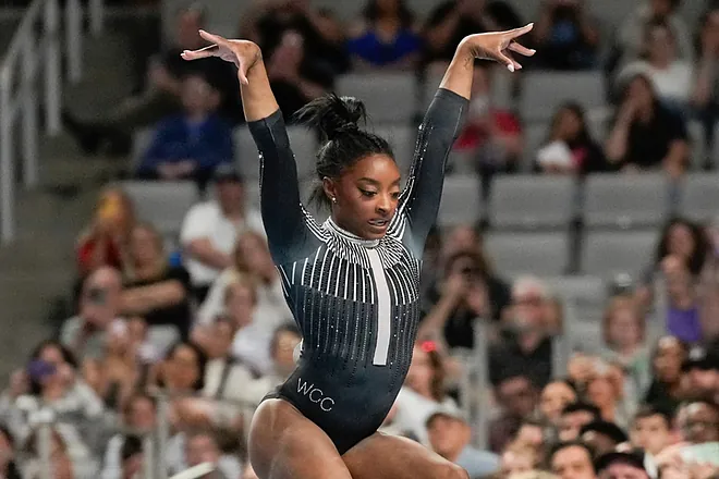 Simone Biles is ready to vault back into spotlight after Tokyo Twisties ordeal ....See More!!!