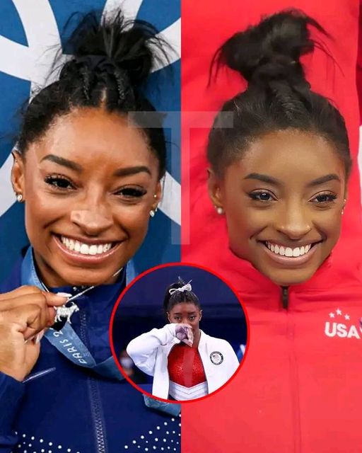 CAN SOMEONE FIX HER HAIR FOR HER PLEASE?!’: Olympics viewers slammed Simone Biles for her hairdo at the competition, but she did THIS HISTORIC THING before their eyes. Details and photos are in the comments below.