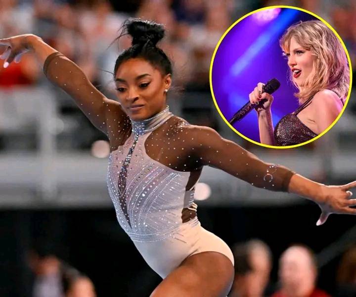 Two Treasures of America: Simone Biles G-o-a-t wins all-around gold at Olympics with floor routine set to Taylor Swift song...Click here For more Details1!