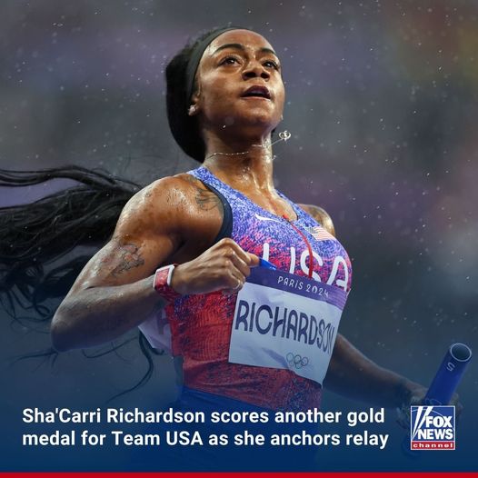 Team USA leads medal count in Paris as Sha'Carri Richardson secures gold in women’s 4x100m relay