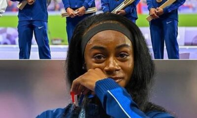 Paris 2024: Touching podium image of Sha'Carri Richardson in tears serves as a testament to her Olympic redemption....See More Details!!