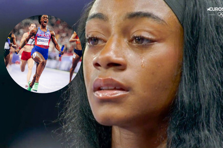 Paris 2024: Touching podium image of Sha'Carri Richardson in tears serves as a testament to her Olympic redemption....See More Details!!