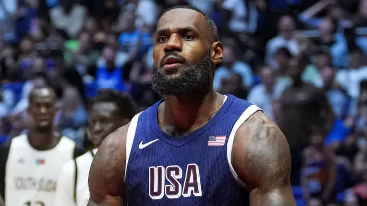 LeBron James named Team USA men's flag ........ for Paris Olympics opening ceremonies .......Full story in comment!!