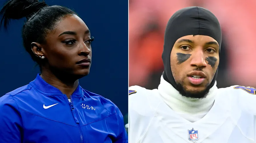 Simone Biles defends showing sportsmanship toward Brazilian gymnast amid NFL star's 'disgusting' critique