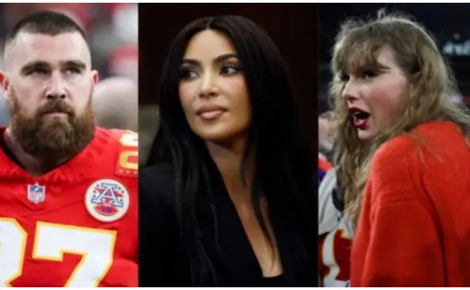 JUST IN: Kim Kardashian PUSHES for NFL BAN on Taylor Swift attending games with Travis Kelce, citing her as a major distraction for Kansas Chiefs.... Full Details Bellow!!