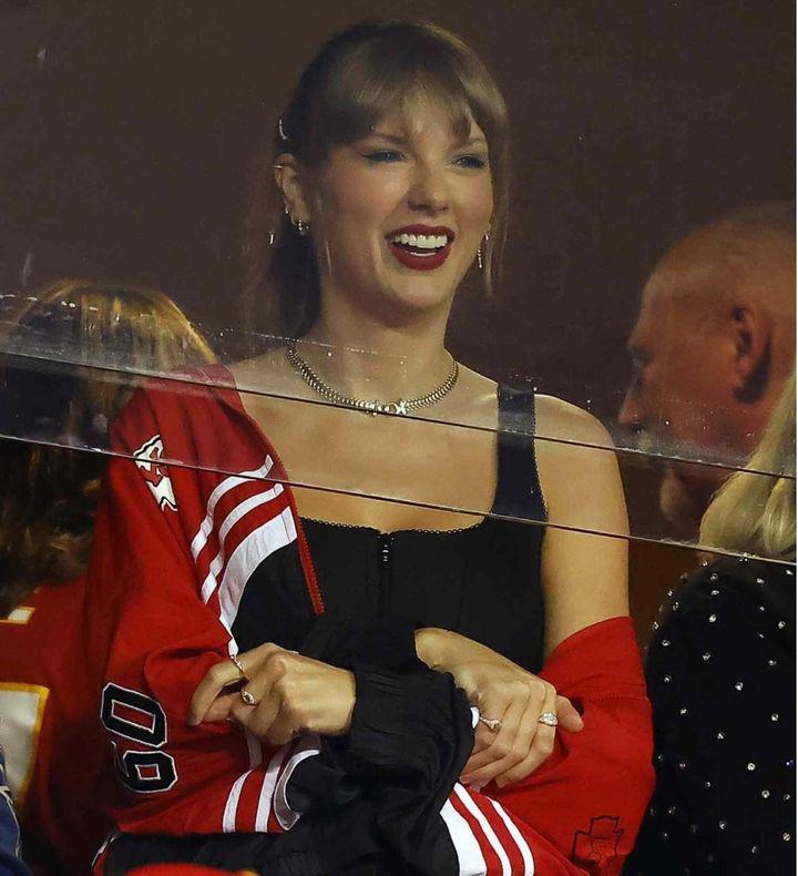 Patrick Mahomes on Taylor Swift, “She’s really interested in football, she asks a lot of great questions. She’s already drawing up plays, so we might have to put one in.” Ready for Mahomes to call out “Blank Space!” this season. 