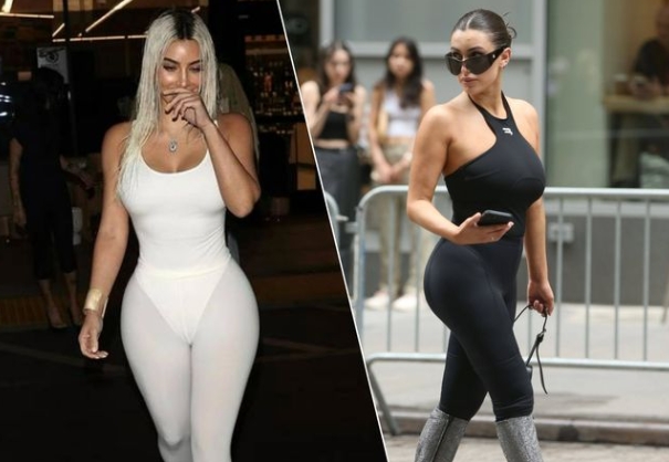 News Update: Kim Kardashian is under fire once again for allegedly copying Bianca Censori, as she grabbed attention at a Los Angeles market in a leotard and tights…Full Details below 