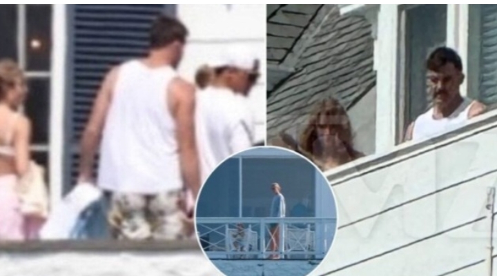 Taylor Swift, Travis Kelce, Patrick and Brittany Mahomes and Travis’ Sister-in-law Kylie Kelce have been SPOTTED Together at Taylor’s $17M Rhode Island Mansion – See Clearer PHOTOS here