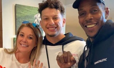 Breaking news: Patrick Mahomes in tears as his father reconciles with his ex-wife after 23 years of divorce.