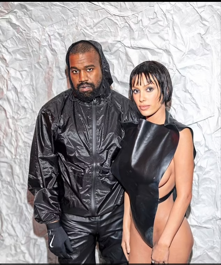 Kanye West posts photo of wife Bianca Censori in their MASSIVE bed - after her dad demanded the couple speak to him about her concerningly racy looks