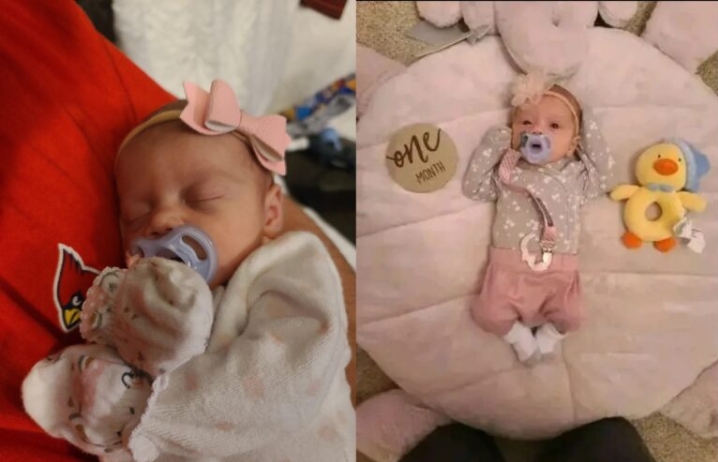 Mother share “After 10 Years of Heartache and Four Miscarriages, My Miracle Baby is Finally Home After Battling a Rare Pregnancy Complication” Was induced at 35 wks and after 19 days in the NICU my baby is finally home. My heart is so full.