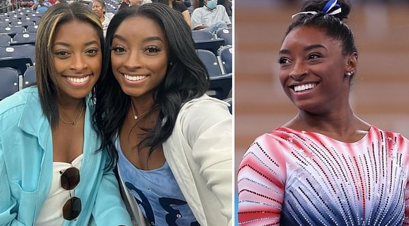 It was 6 AM, I woke up and I was like something is wrong”-Simone Biles’ sister on feeling something in her sleep about the gymnast and Simone Biles opens up to…