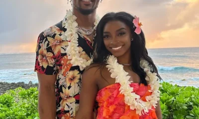 Jonathan Owens gushes over wife Simone Biles to NFL teammates after she won three Olympic gold medals ...Read More!!