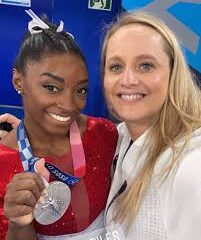 Cecile Landi, one of Simone Biles’ coaches, hired by University of Georgia, still eyes Paris...Full Details Here!!