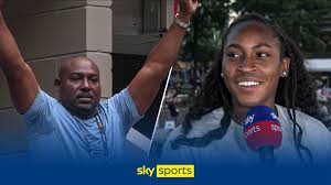 Happy moment when Coco Gauff revealed that her father, Corey Gauff, is a home coach and right hand assistant ...See More!!