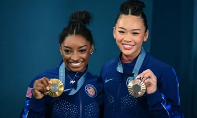 Olympic gymnastics: Simone Biles takes gold in all-around, becomes first American gymnast to win twice