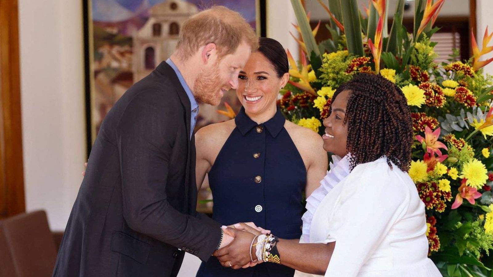 Prince Harry and Meghan arrive in Colombia after vice president 'moved' by Netflix documentary...Read More!!