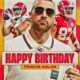 Congratulations: Kansas city chiefs tight end, Happy birthday to you Travis Kelce as you… See more