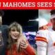 BREAKING: Patrick Mahomes describes the feeling he gets when he sees Taylor Swift at Chiefs games…