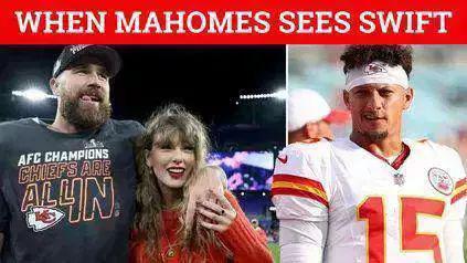 BREAKING: Patrick Mahomes describes the feeling he gets when he sees Taylor Swift at Chiefs games…