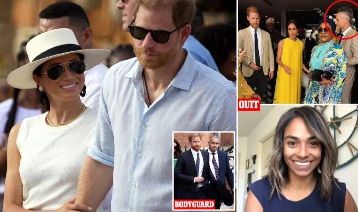 Meghan is dubbed ‘Duchess Difficult’ by ‘terrified’ US staff as source claims she throws ‘tantrums’ and ‘makes grown men cry’ – while ‘enabler’ Harry is increasingly isolated with his closest friend his bodyguard-for-hire