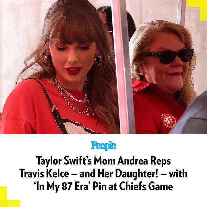 The pin refers to Kelce's jersey number and referencing Swift's multi-billion dollar Eras Tour.