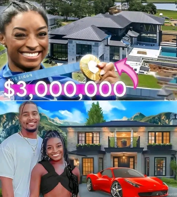 Shocking: Simone Biles left fans in awe with her generosity when she purchased a $3 million new home as a reward for herself following her remarkable achievements at the 2024 Olympics. Full story below