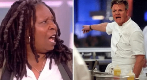 JUST IN: Gordon Ramsay Throws Whoopi Goldberg Out Of His Restaurant, Bans Her For Life