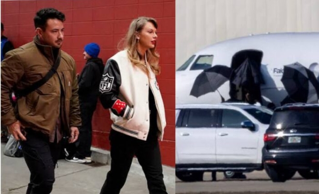 JUST IN: Taylor Swift has showed up for Chiefs’ season opener against the Ravens on Thursday night, to support boyfriend Travis Kelce and the Chiefs Team Tonight