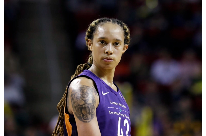 Riley Gaines laid into Brittney Griner for kneeling during the National Anthem.”You don’t have to sing or anything, but you need to show some respect for the country that saved you from a Russian Gulag.”