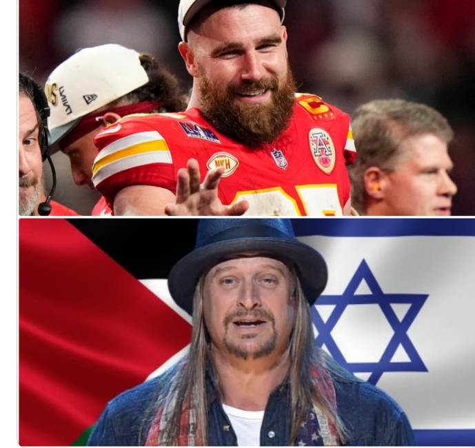 BREAKING NEWS: Kid Rock strongly criticizes Travis Kelce for kneeling and disrespectful attitude.