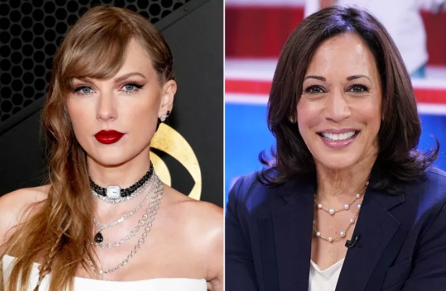 Taylor Swift Endorses Kamala Harris After Presidential Debate, Proudly Signs Note ‘Childless Cat Lady’