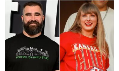 Jason Kelce is showing his appreciation for Taylor Swift!