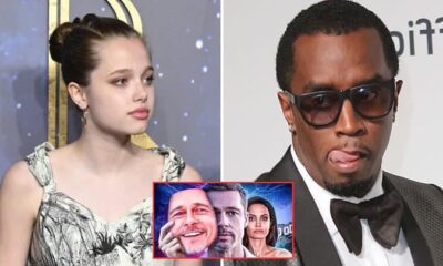 At 17, Brad Pitt’s daughter FINALLY confirmed what we’ve all thought for a long time: Diddy PUSHED me down and forced me to…