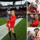 Fans BLASTS and ROAST Pregnant Brittany Mahomes for wearing a Stylish and EXPENSIVE $20,850 Red Miniskirt and Knee-High Boots for Chiefs-Raiders Game – “Cover yourself!, you are pregnant… She’s always trying to be in the spotlight.”