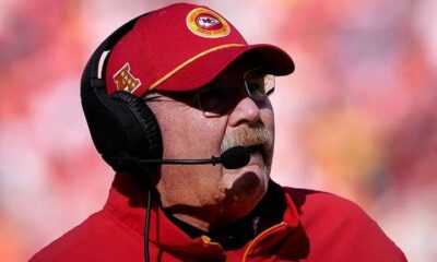 MY HEART WILL NEVER FORGET THIS: Kansas City Chiefs Andy Reid makes a confession to his players after a close win against the Denver Broncos