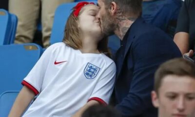 David Beckham confirm at16th he still bath his daughter, kiss and…. See more