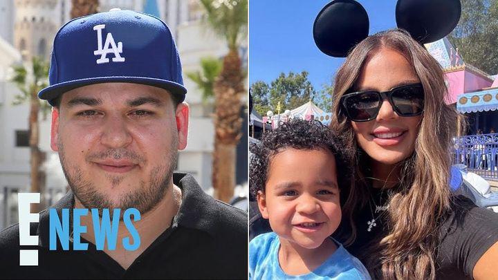 Khloé Kardashian’s Son Tatum Is Rob Kardashian’s TWIN in New Pics!