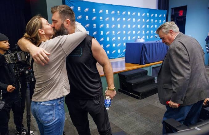 Devastated Kylie Kelce Files for Divorce, Exposing Husband Jason Kelce as a Brutal Wife Beater Who Kicks Their Kids....See More 