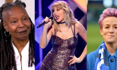 Iconic actress and talk show co-host, Whoopi Goldberg, alongside soccer superstar Megan Rapinoe, and Travis Kelce Girlfriend Taylor Swift declared their intentions to leave America