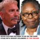 KEVIN COSTNER REFUSES TO SHARE STAGE WITH WHOOPI GOLDBERG AT THE OSCARS, SPARKING MAJOR CONTROVERSY Full story: