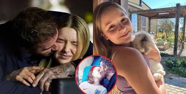 David Beckham’s daughter Becks recently had an extremely unpleasant attitude when her father kissed her on the lips and had many excessive actions. She also shared “My father really likes…see more”