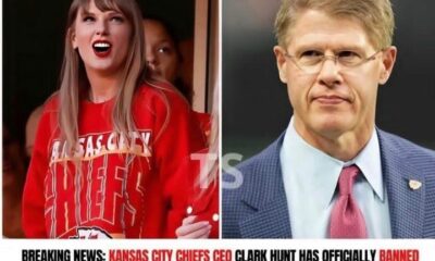 BREAKING NEWS: Kansas City Chiefs CEO Clark Hunt has officially banned Taylor Swift from attending any of the team’s home games. Full story: